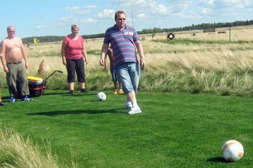 Fußballgolf Dänemark - Ballum