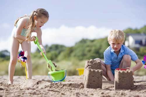 Sandschloß Strandburg - Dänemark urlaub mit kindern