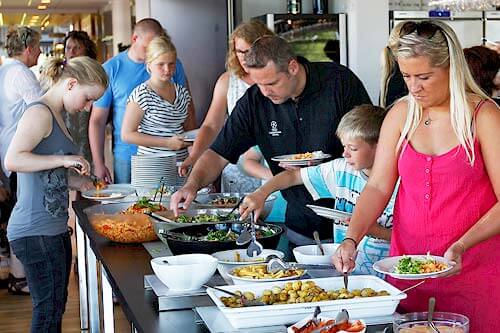Café und Restaurant in Skaerbaek Feriencenter