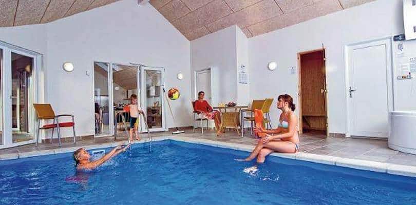 Aufenthalt im Ferienhaus mit Pool in Dänemark (Römö)