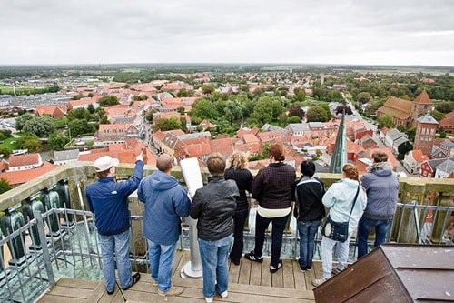 Ribe Dom Turm Aussicht